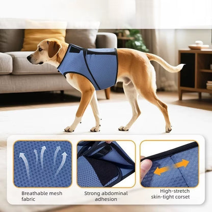 Dog Anxiety Jacket Skin-Friendly Pet Calming Shirt Keep Pet Calm Dog Coat for Thunder anti Anxiety Vest for Medium Large Dog