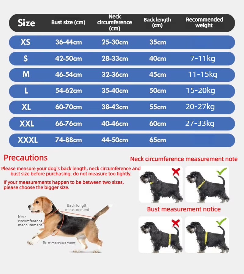 Dog Anxiety Jacket Skin-Friendly Pet Calming Shirt Keep Pet Calm Dog Coat for Thunder anti Anxiety Vest for Medium Large Dog