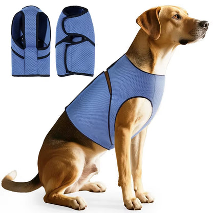 Dog Anxiety Jacket Skin-Friendly Pet Calming Shirt Keep Pet Calm Dog Coat for Thunder anti Anxiety Vest for Medium Large Dog